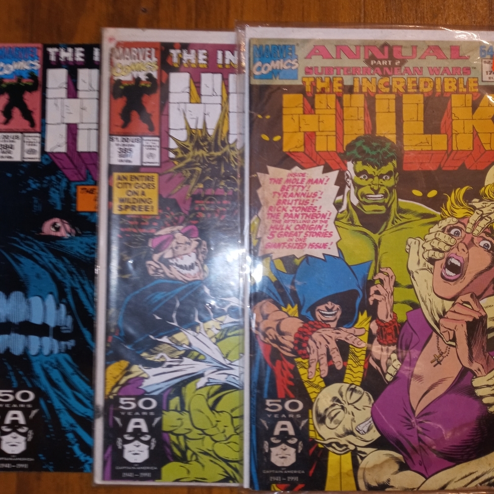 3 marvel comics